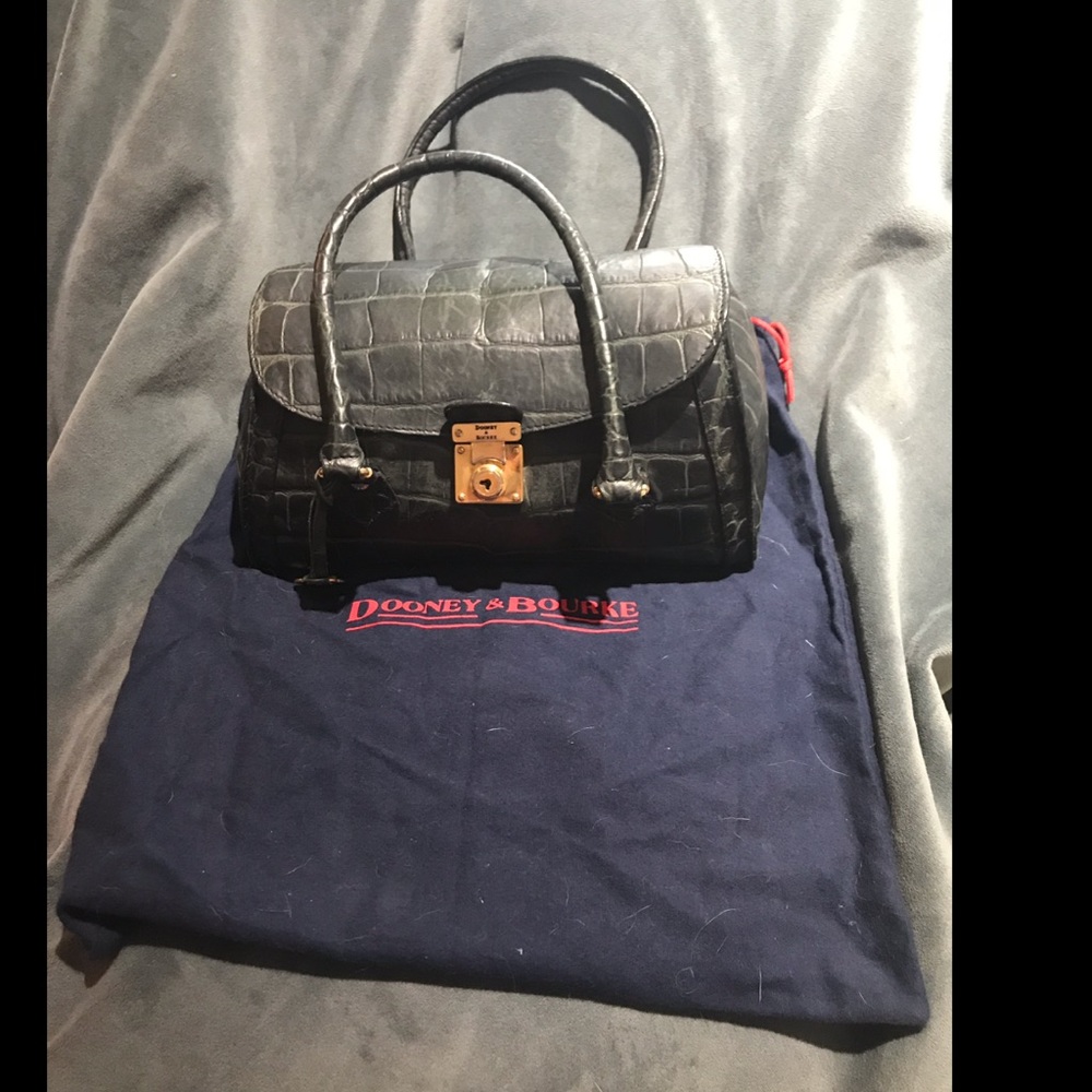 Authentic Dooney & Bourke leather handbag.